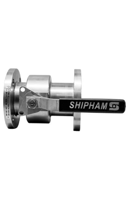Shipham Valves One-Piece Titanium Floating Ball Valve with reduced bore