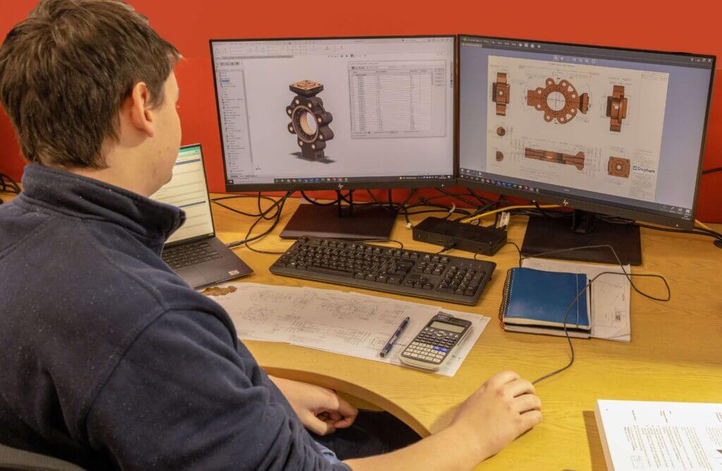 We deliver 3D modelling and bespoke valve design for clients complex valve needs
