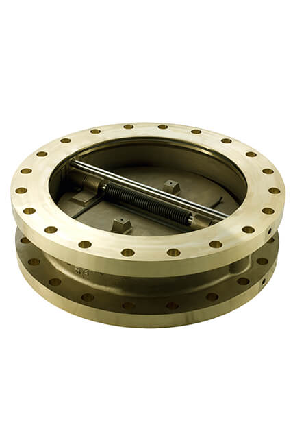 Dual Plate Check Valve available with in sizes from 2" - 24"
