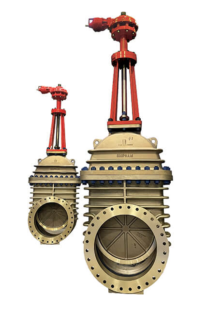 Gate Valves available with in sizes from 1/2" - 42"