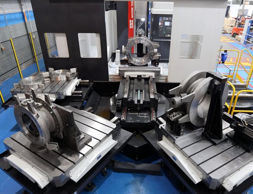 Our HNK HB130-S.4P CNC Horizontal Boring Machining Centre enables machining from 1/2" - 48" valves