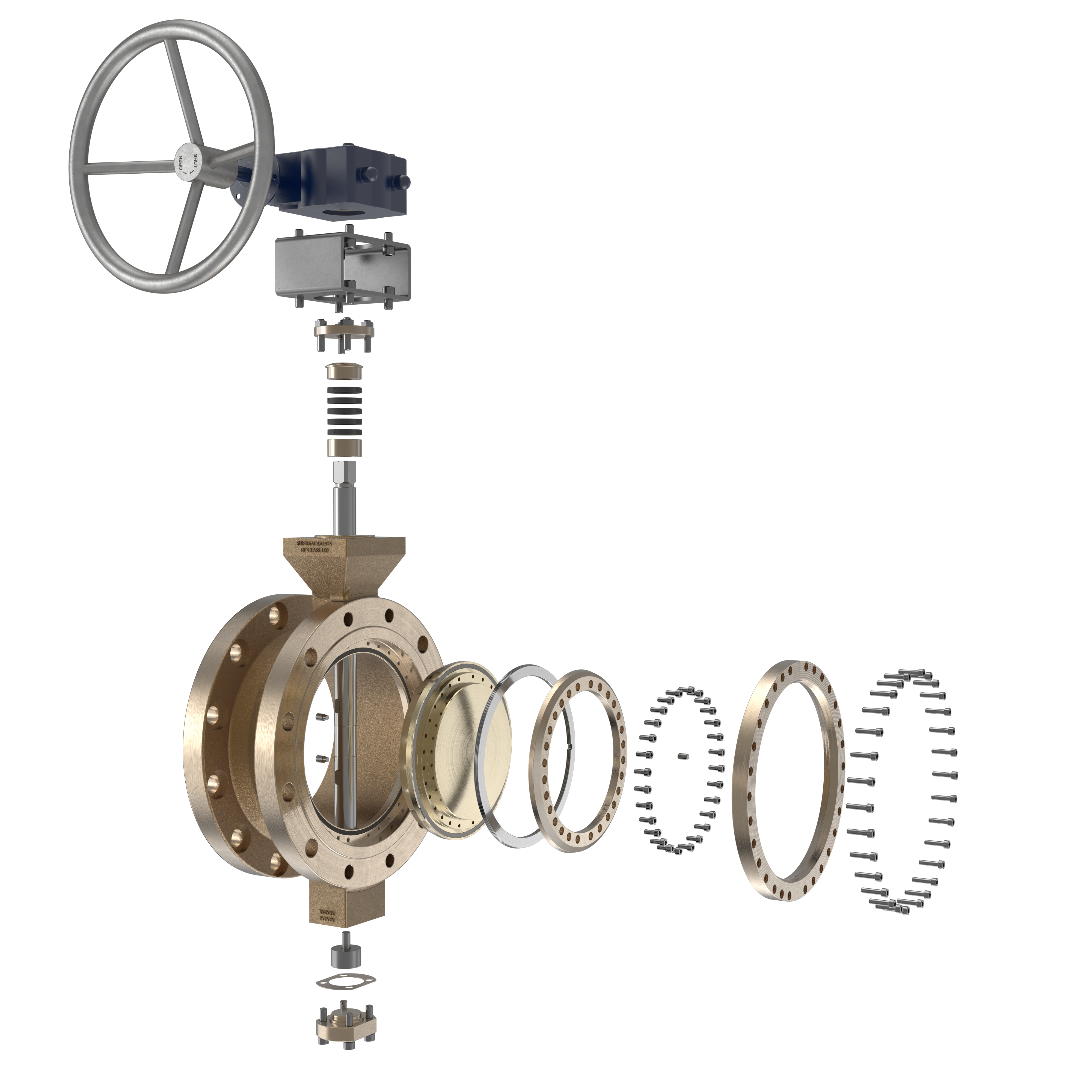 Triple-Offset Butterfly Valve with Double-Flanged Body | TOBV